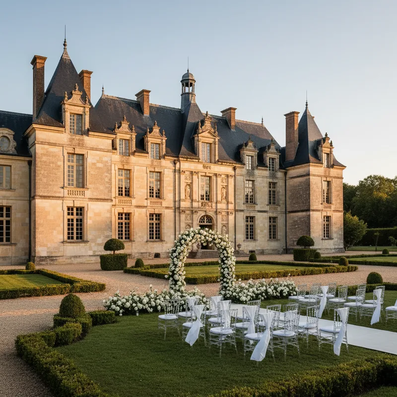 Location de château pour un mariage : tarifs, régions et conseils pratiques