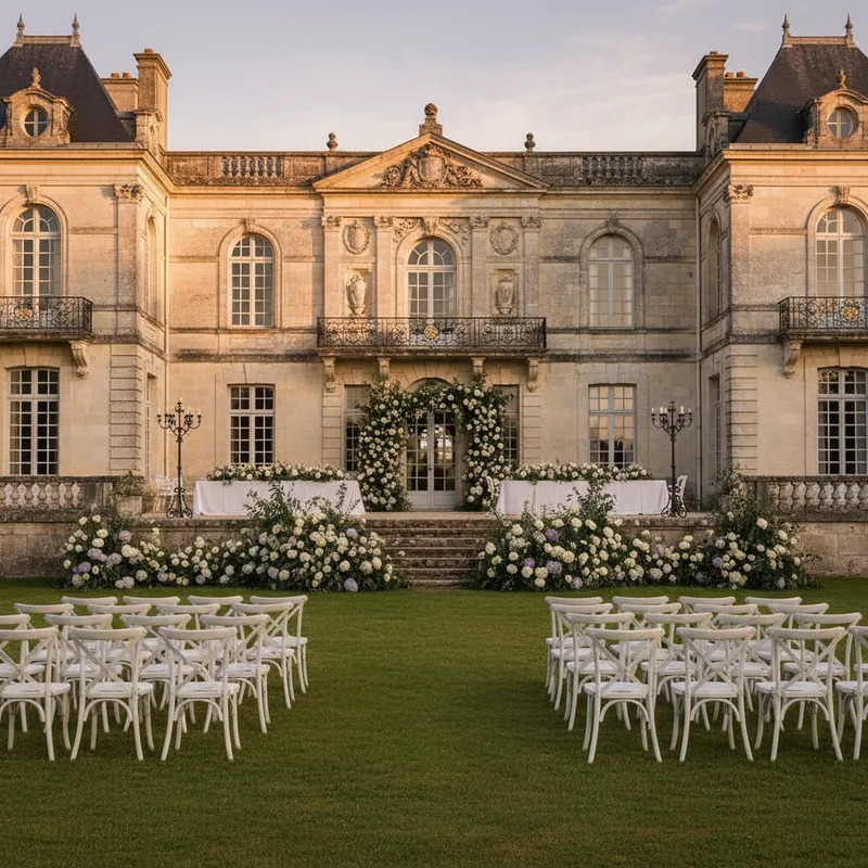 Mariage dans un château : budget, régions et démarches de location